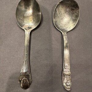 Vintage Baby Spoons Gerber's Winthrop and 1847 Rogers Brothers